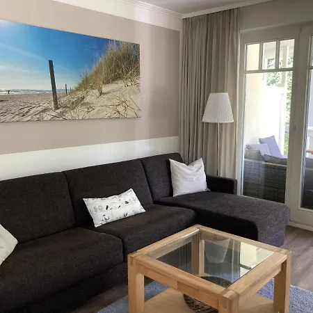 Duenenpark - Komfortplus Mit 1 Schlafzimmer Und Balkon Im Obergeschoss 036 Daire *